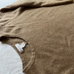 Charter Club Cashmere and Wool Sweater 2XL in camel tan